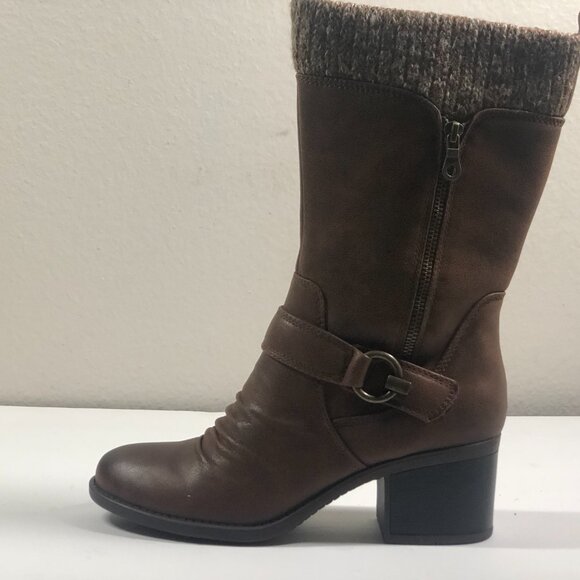 BARETRAPS BLACK AND BROWN HIGH HEELS,-#017 - Picture 10 of 13